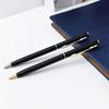 Slender Stylish Twist-Action Business Ballpoint Pen - Customizable Metal, Black, Ideal for Promotional Campaigns