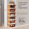 Shoe Rack Storage Organizer Detachable Shoe Rack Saving Household Storage Rack Colorful Cabinet Multi-layer Simple Shoe Rack