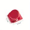 9Pcs Instagram Style Candy Colored Memo Clip Creative Color Magnet Metal Message Clip Multifunctional Storage Small Clip