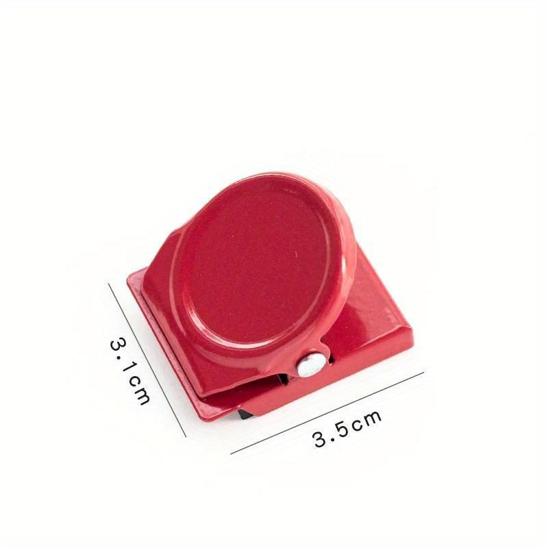 9Pcs Instagram Style Candy Colored Memo Clip Creative Color Magnet Metal Message Clip Multifunctional Storage Small Clip