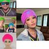 Tpr Soft Hair Long Furry Hat For Kids And Parents Interactive Play Toy