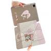 Cute Bear Star IPad Case 11th Gen Mini Air Pro 13in Y Fold With Pencil Holder