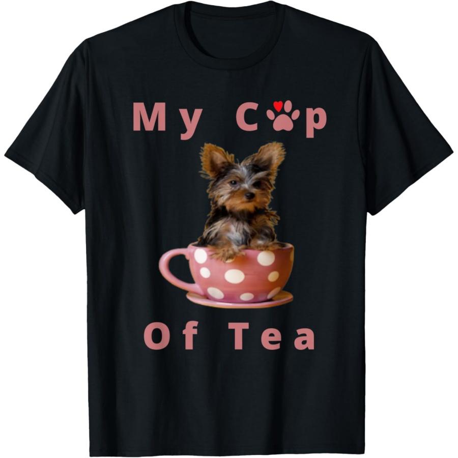 

My Cup Of Tea_ Teacup Dog T-Shirt for Men Women Kids XXXXXL чёрный