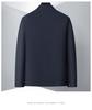 Men's Spring/Autumn Lapel Jacket: Middle-Aged Business Casual Slim-Fit Coat
