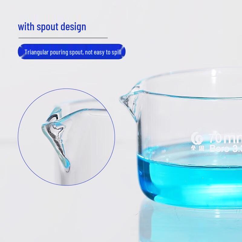 Lab Borosilicate Glass Crystallizing Dish