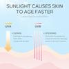 SPF50 Sonnencreme Sakura Gesicht & Körper Sonnenschutz 30ml Natürlich Feuchtigkeitsspendend Wasserfest Haut Sonnenschutz Schützt Beruhigt