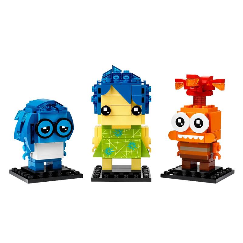 LEGO 40749 צעצועי קוביות שמחה, עצב וחרדה