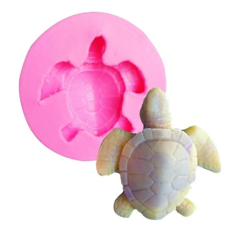 3D Tortoise Soap Mold Silicone Mold DIY Candle Molds Silica Gel Mould Kitchen Cake Baking Decorating Tools