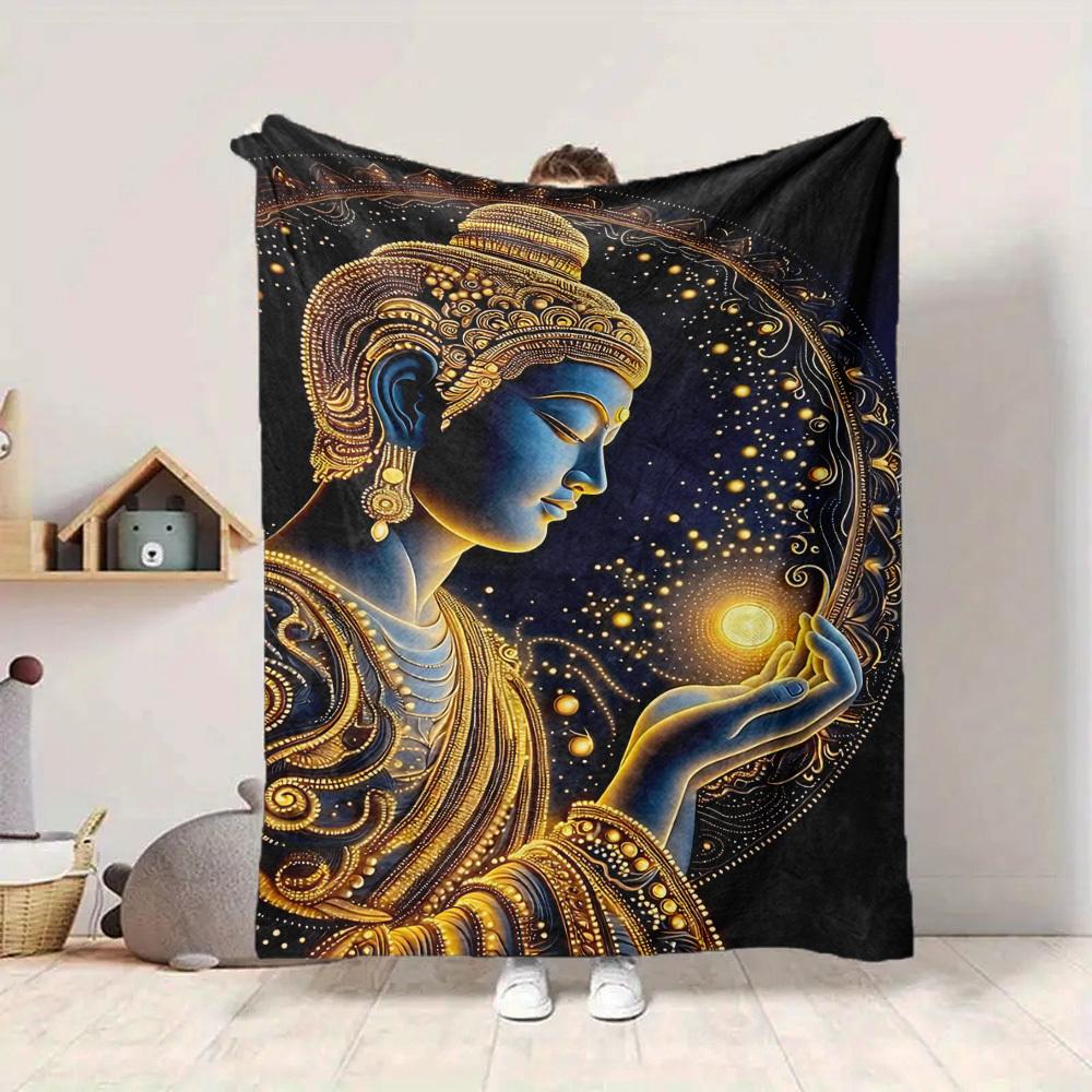 1 Stück Golden Era Decke Leichte Flanelldecke Überwurfdecke für Sofa, Bett, Reise, Camping, Wohnzimmer, Büro, Couch, Stuhl und Bett yy251015176