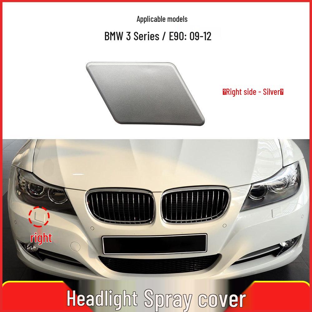 Накладка на форсунку омывателя фары переднего бампера BMW 3 серии E90 LCI