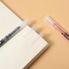10Pcs/Pack Portable Rollerball Pen 3 Colors Optional Anti-Slip Pen Grip 0.5mm Needle Nib Office School Writing Supplies
