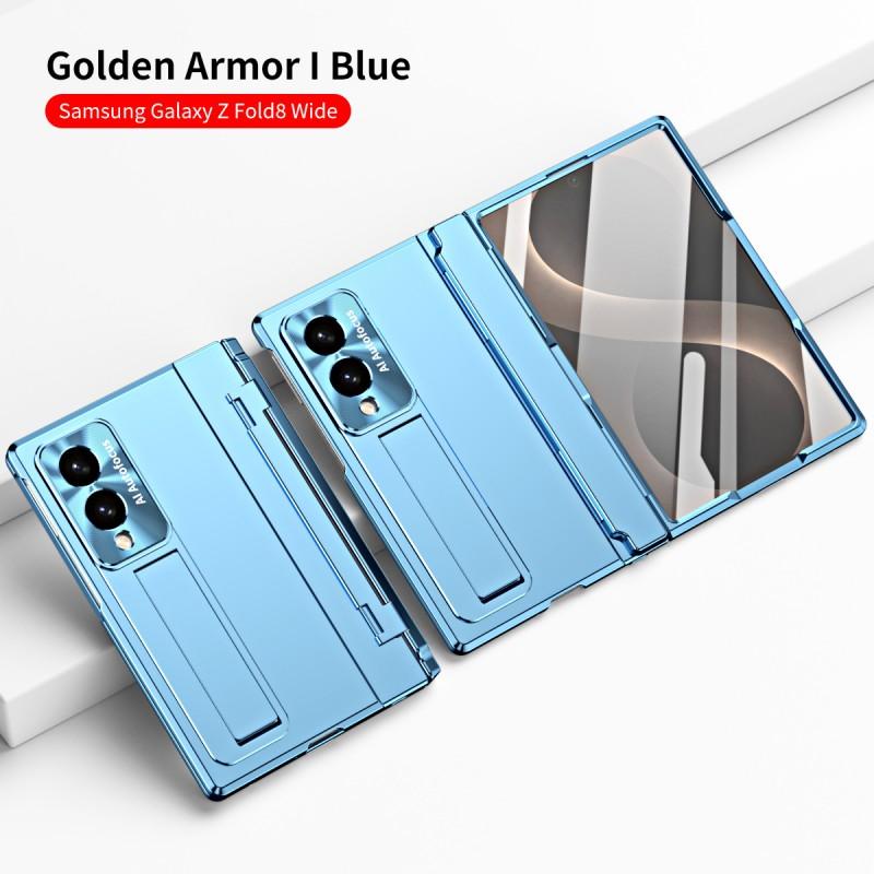 Galaxy Z Fold 8 Ultra Case With Smooth Hinge Design Electroplated Pen Slot Shockproof PC Cover Daily Use