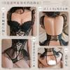 Sexy Lingerie Sexy Uniform Passion Free Court Lace Corset Open Crotch Onesie Suit