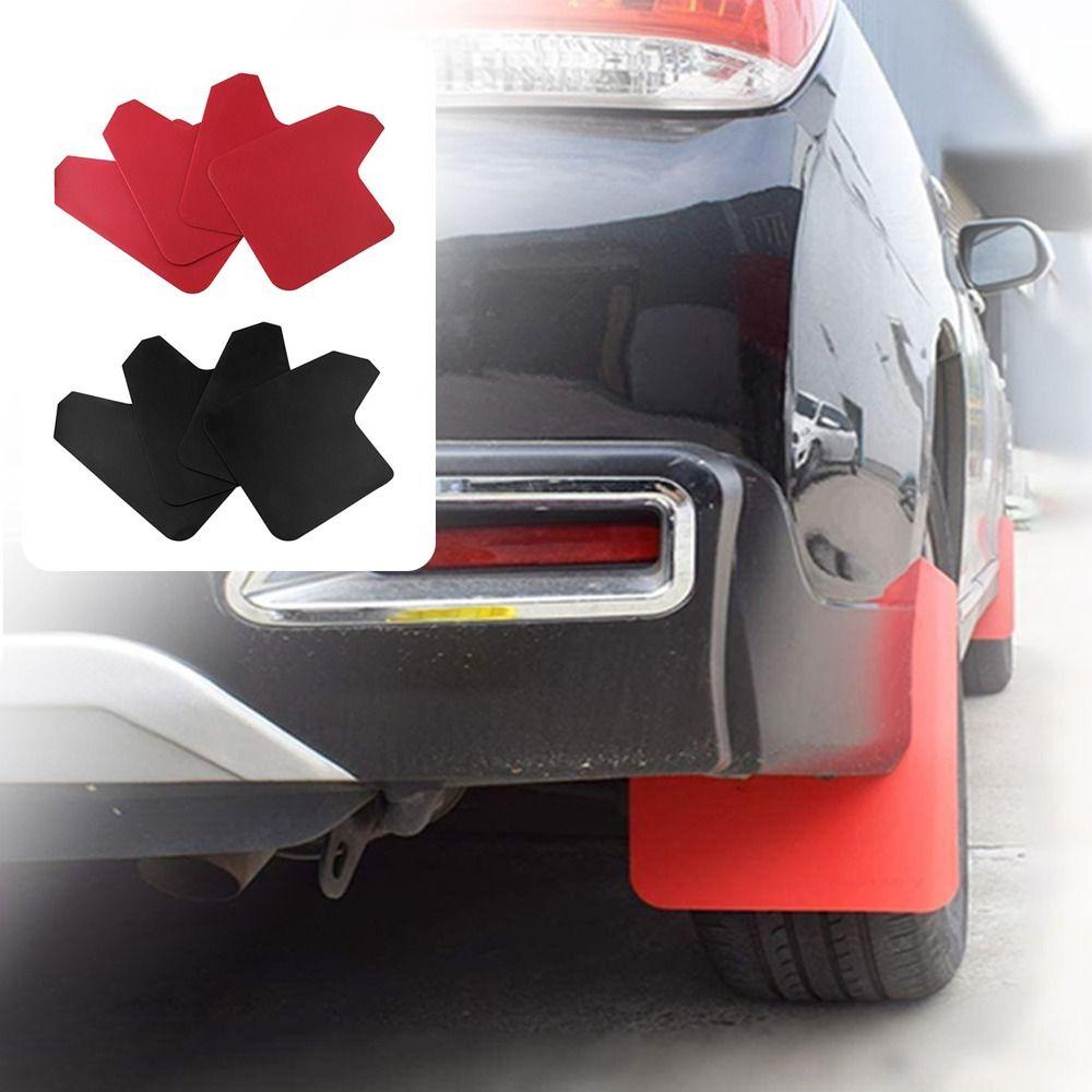 4Pcs High-quality Car Fender Set Universal Auto Mudguards Flexibility Car Splash Guard Car