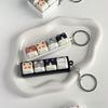 Keyboard Anti-stress Toy Pendant 2/3/4/6/9 Keys Cat Fidget Keychain  Children Adults