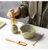 4 5 6 PCS Bamboo Matcha Whisk Set Ceramic Tea Bowl Traditional Japanese Tea Making Tools Home Kitchen Accessories Gift