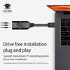 Herní zvuková karta Puji GS3 s USB 7.1 a 3,5mm konektorem pro sluchátka s mikrofonem pro PC a mobilní zařízení