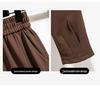 Retro Pear-Shaped Wide-Leg Harem Pants for Plus Size Women - Slimming Carrot Style