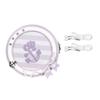 Soda Mint Tea Marine Ita Bag/Lavender, Perfect for Otaku Activities, G.trigger Ita Bag, Clear Bag [Parallel Import]