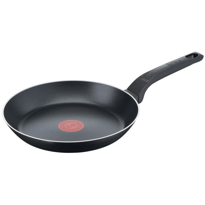 Poêle polyvalente - tefal - easy cook &amp; clean - 24 cm - revêtement anti-adhésif - thermo-spot