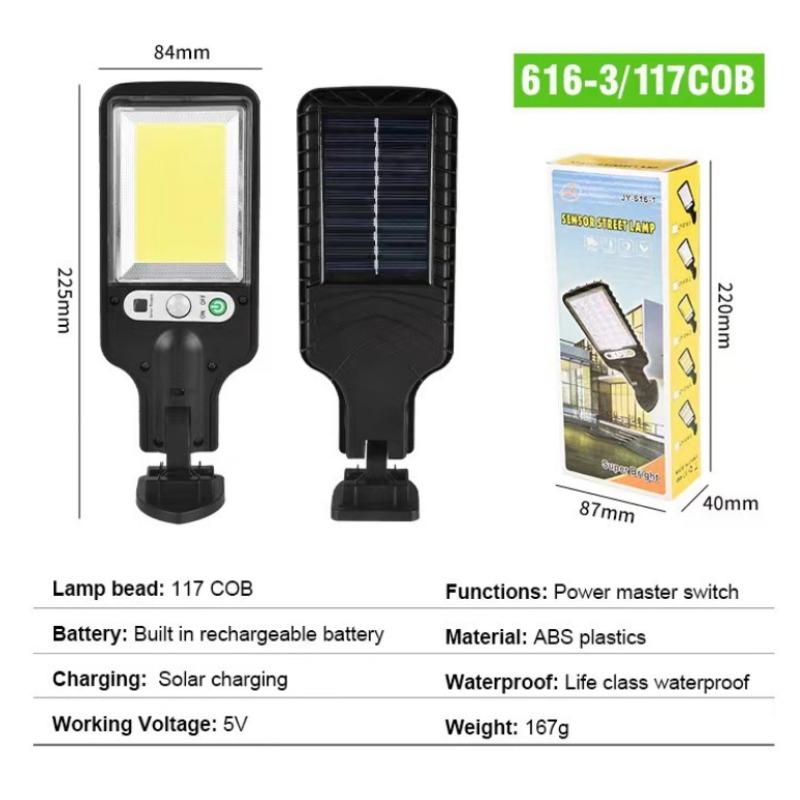 10000LM Irradiation Solar Light for Outdoor Sunlight Motion Sensor IP65 Waterproof Garden Street Wall External Solar Lamp