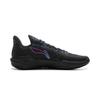 Li Ning Light Speed 3 Basketball Shoes Men's Low Top Black Purple ABPV005-5