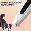Pet Paw Trimmer Cordless Dog Foot Hair Shaver USB Rechargeable Ultra-Quiet Operation Calming Pets During Grooming Sessions