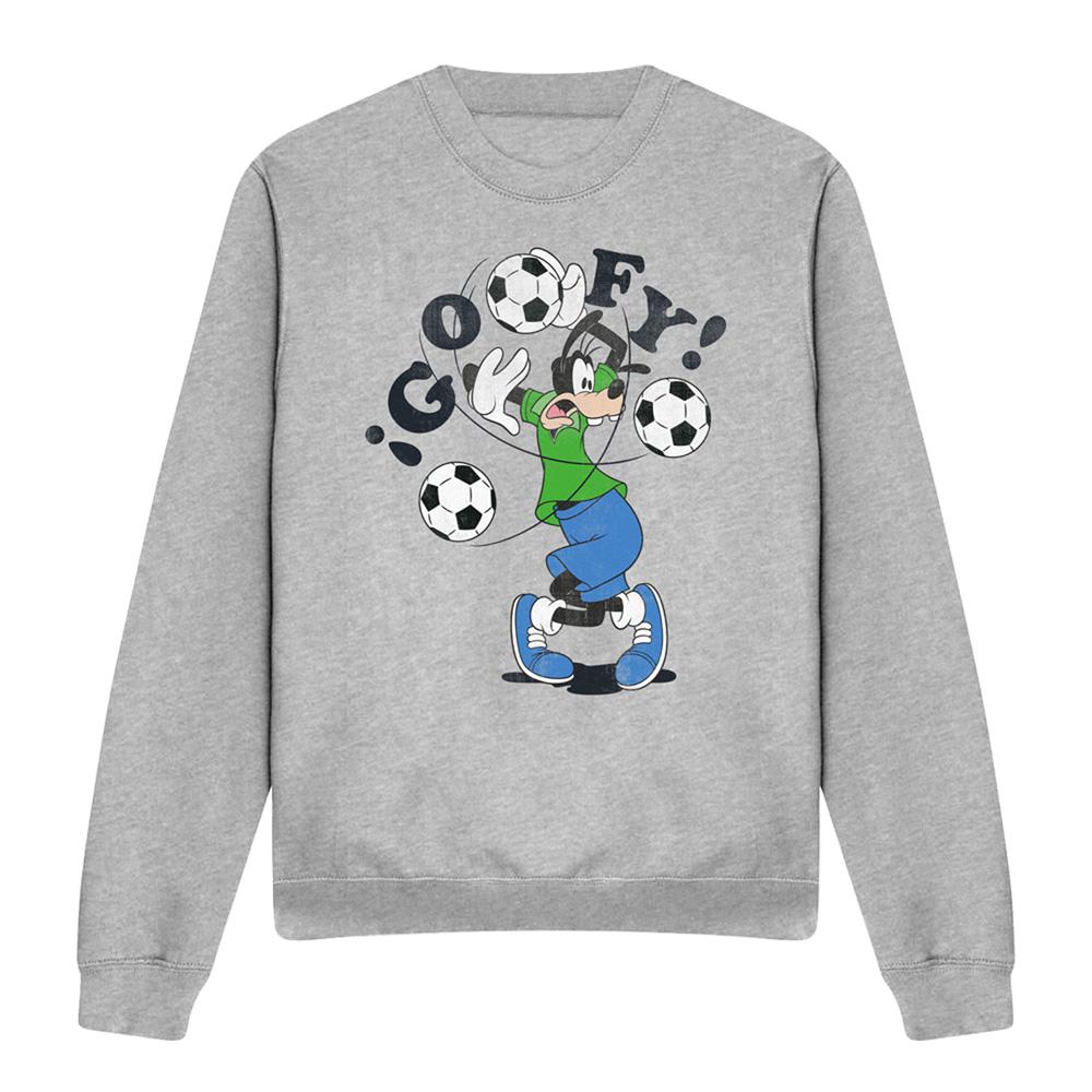 Disney Unisex Adult Football Tangle Goofy Sweatshirt