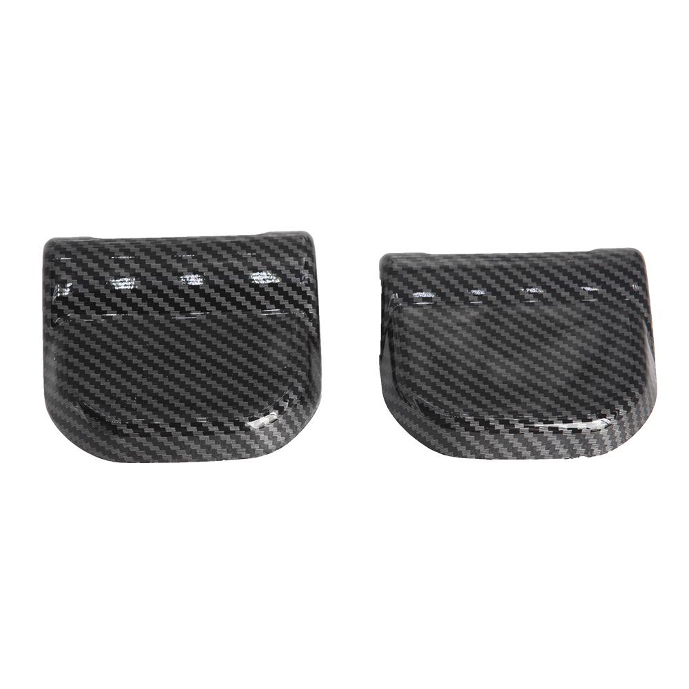 Car Exterior Tailgate Door Hinge Decoration Cover Trim For Suzuki Jimny JB64 JB74 2019-2024+ Carbon Fiber Accessories