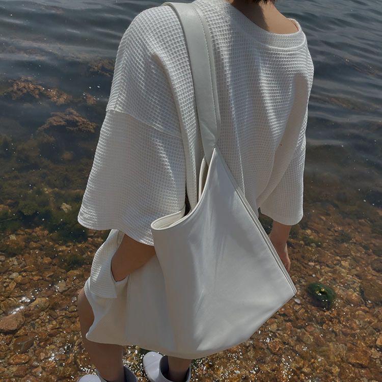 Korean Celebrity Slimming Waffle Outfit Set for Women - Spring/Summer 2026 Plus Size Casual Shorts