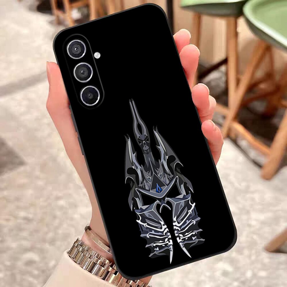 World Of Warcraft L-LichS King Phone Case For Samsung S25 Edge 24 23 22 21 20 Ultra Plus Fe Galaxy A54 53 34 25 16 Silicon Cover