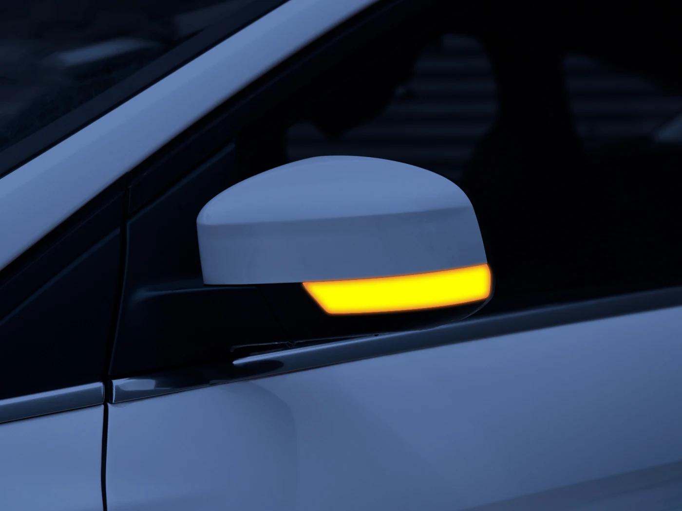 

Светодиодный динамический указатель поворота боковой габаритный фонарь для Ford Focus 2 MK2 Focus 3 MK3 3.5 для Mondeo MK4 EU жёлтый