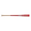 ZETT Knock Wooden Baseball for Hard and Soft Red 84cm Bat, Softball, Baseball, BKT1450, (6400),