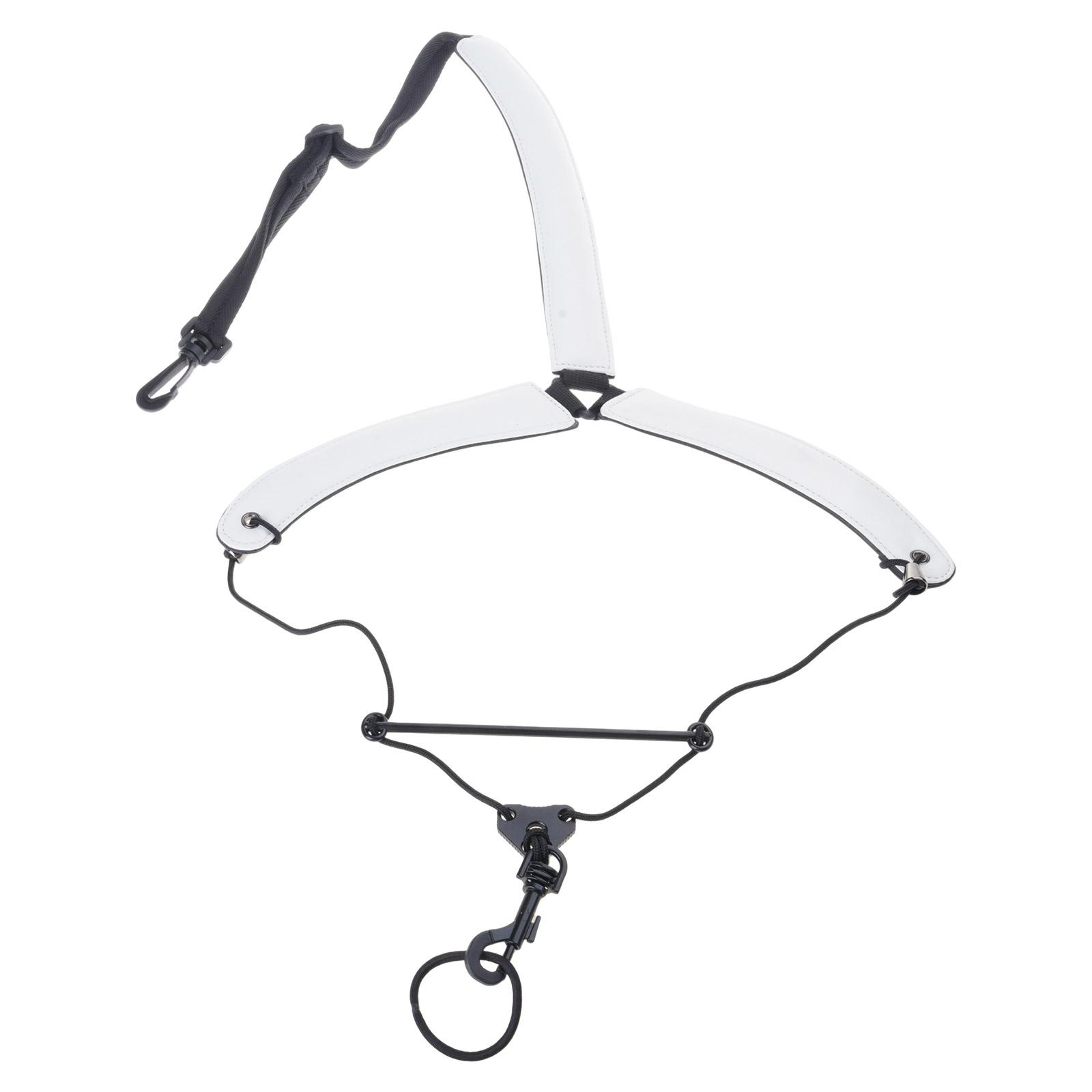 Soft Saxophone Holder with Hook, Adjusted Practical Woodwind Strap, Saxophone Strap, Saxophone Harness Shoulder Strap 1