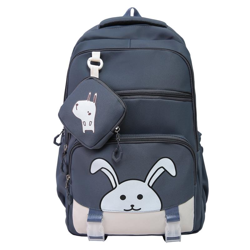 Schoolbag niche junior high school girls schoolbag ins style high value high school students backpack female college students design sense backpack