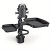 360° Rotating Car Tray with Cup Holder - Multifunctional Dining Table And Phone Holder for The Car