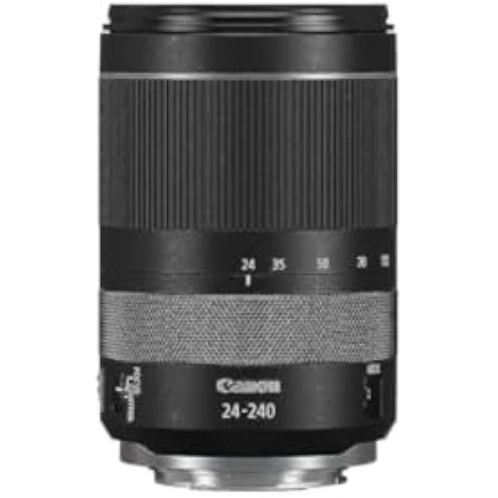 Canon RF 24-240mm F4-6.3 Has a USM Lens, Black
