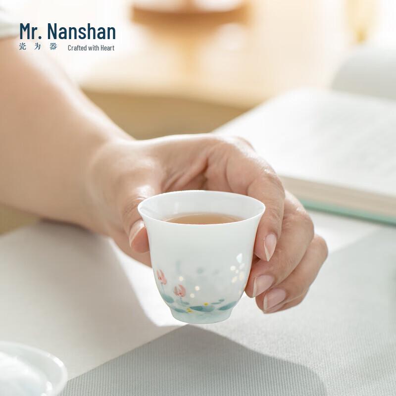 Nanshan Hand-painted Ceramic Kung Fu Tea Cup