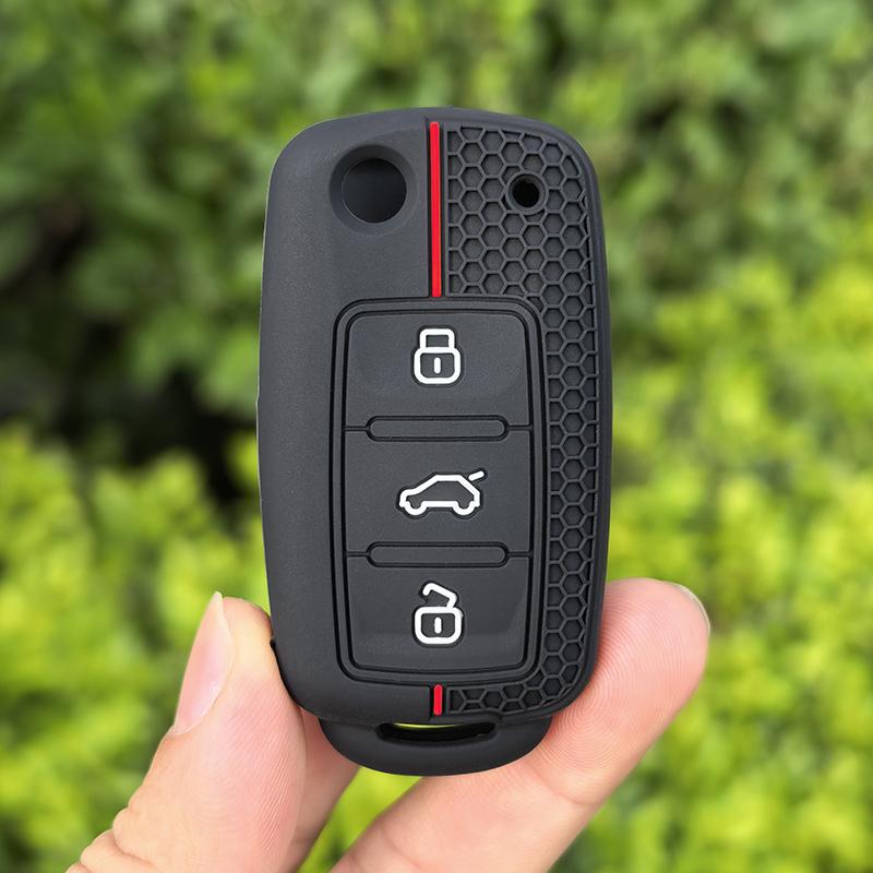 Key Fob Case Cover for Mitsubishi Evolution Lancer EX Grandis Outlander Triton Pajero ASX - Durable Protective Key Shell