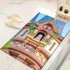 Custom 1Pc Princesses Pink Fantasy Rug Office Carpet Indoor Outdoor Entrance Doormat Nonslip Soft And Comfortable Living Room D916218
