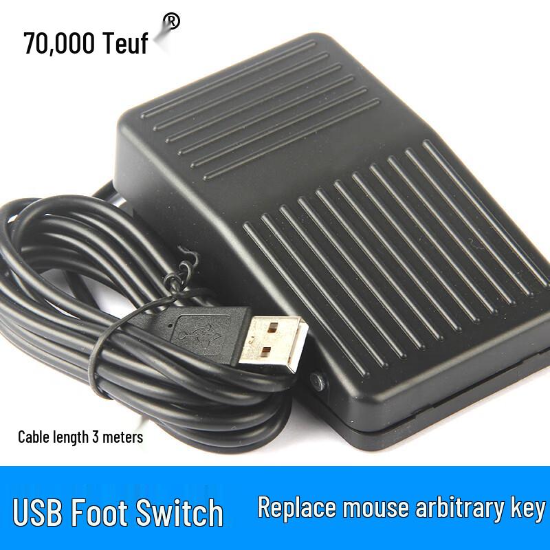 Wantefu USB Footswitch Pedal