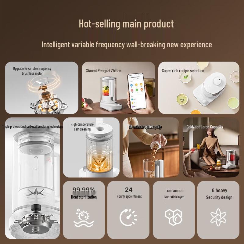 Mijia Xiaomi Smart Quiet Multi-functional Blender