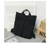 Literary Canvas Backpack Women Korean Fashion Student School Bag Large Capacity Travel Backpack