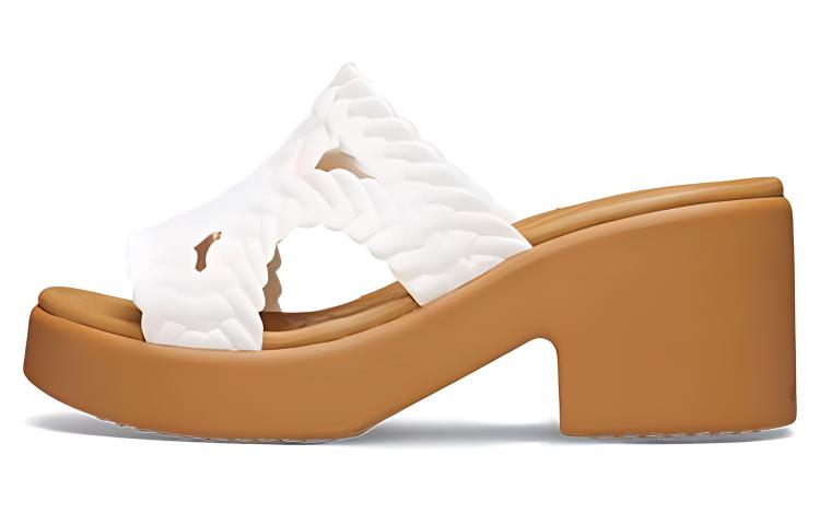 Crocs EVA Slide Slippers Women s White 209979-0WV 37-38