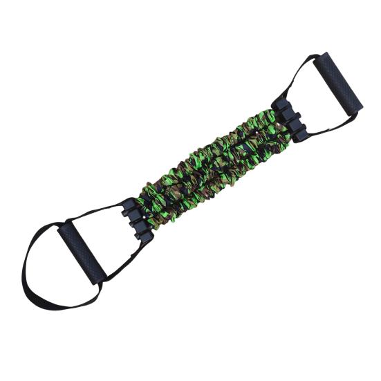 Adjustable Resistance Band with Detachable 3-Tube Chest Expander Shoulder Stretcher Men Strength Training Fitness Full Body Stretching Band