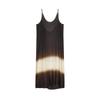 Less 2025 Summer Round Neck Strapless Silk Dress