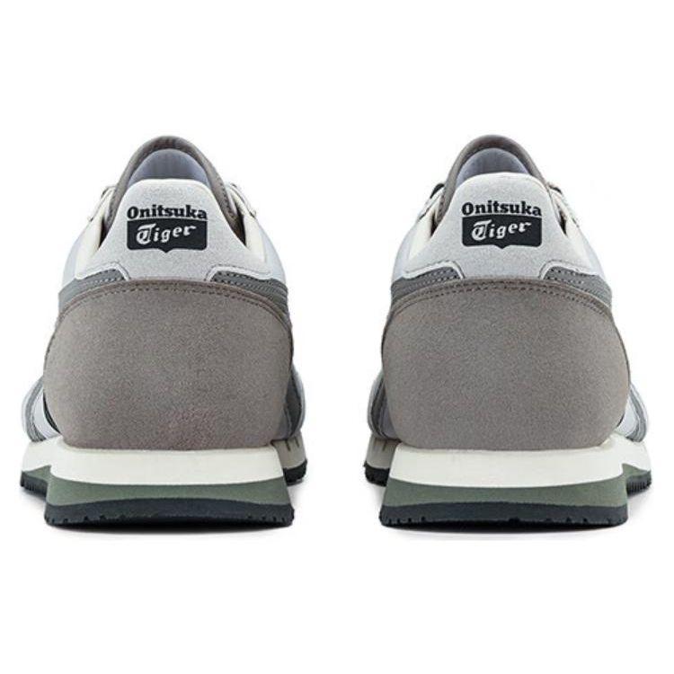 ONITSUKA TIGER Tkanina Dualio Syntetická kůže Pohodlné Všestranné Protiskluzové Nízké Ležérní Boty Unisex tenisky Šedé 1183C249-020
