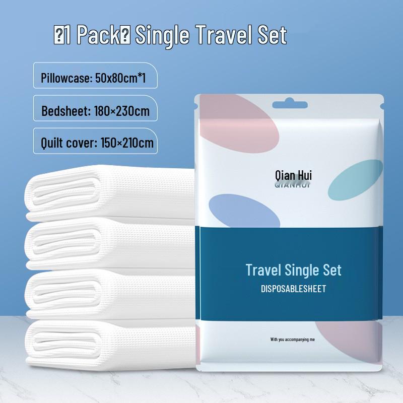 Compact Disposable Compressed Towels - Pure Cotton, Individually Packaged for Travel or Hotel Use