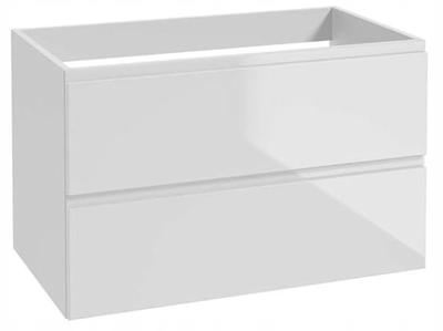 White 80x50 Bathroom Cabinet, Hanging Without a Countertop, Under the Washbasin, Modus Chest of Drawers