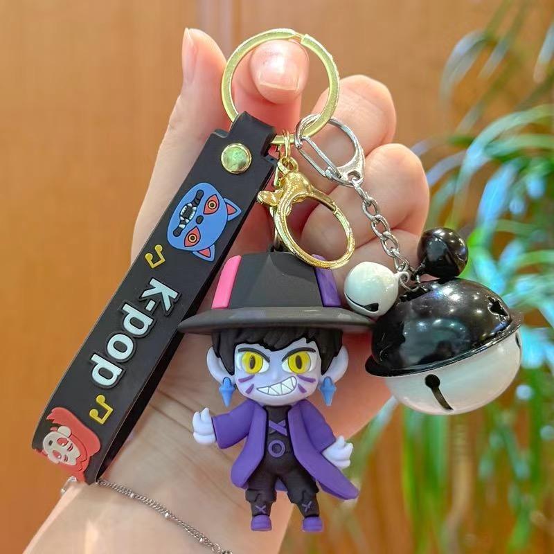 Kpop vânători de demoni breloc drăguț rucsac păpușă geantă pandantiv cuplu pandantiv breloc cadou